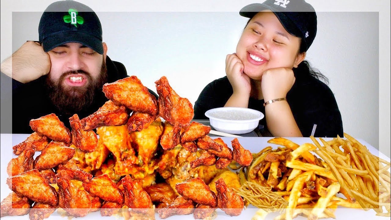 WINGS MUKBANG 먹방 (EATING SHOW!)