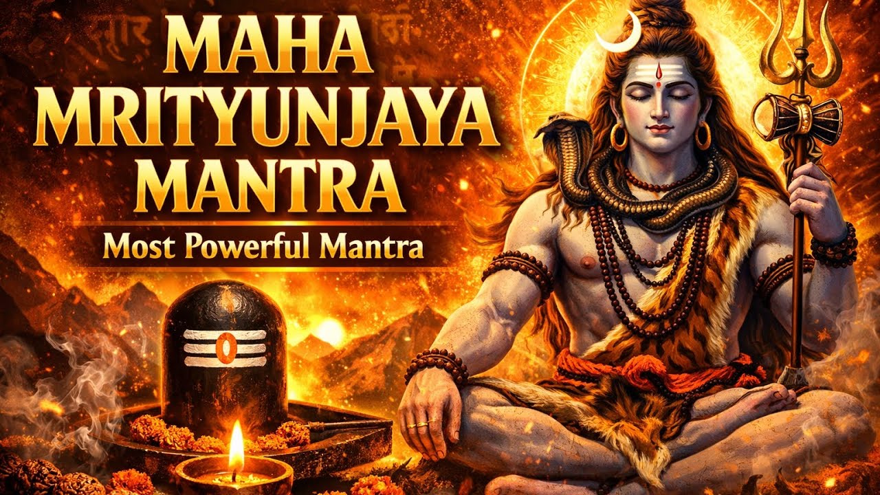 MAHA MRITYUNJAYA MANTRA | Most Powerful Mantra for Spiritual Energy & Positivity | Jubin Nautiyal | 