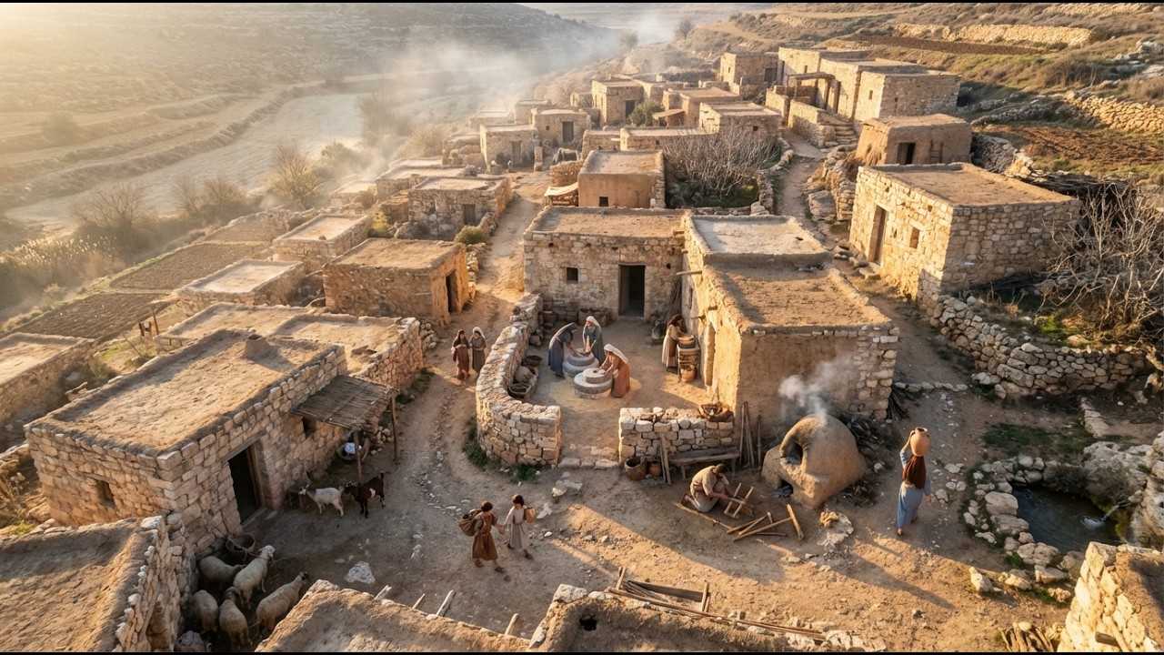 How was life in Nazareth at the time of Jesus?