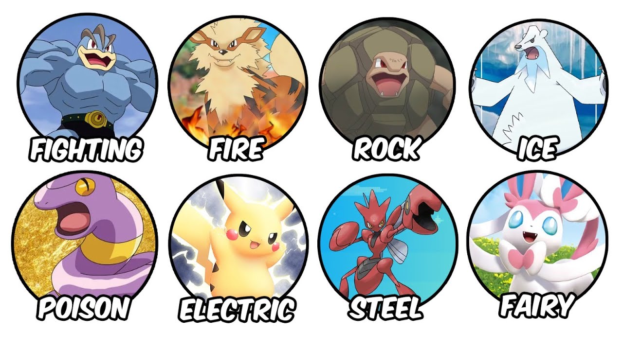 Every Pokémon Type Advantage And Disadvantage Explained In 21 Minutes