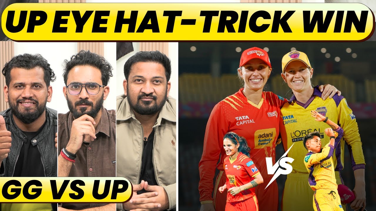 🔴UP vs Gujarat: Must Win Game for..Haare toh Playoffs Muskil..GG Bat First
