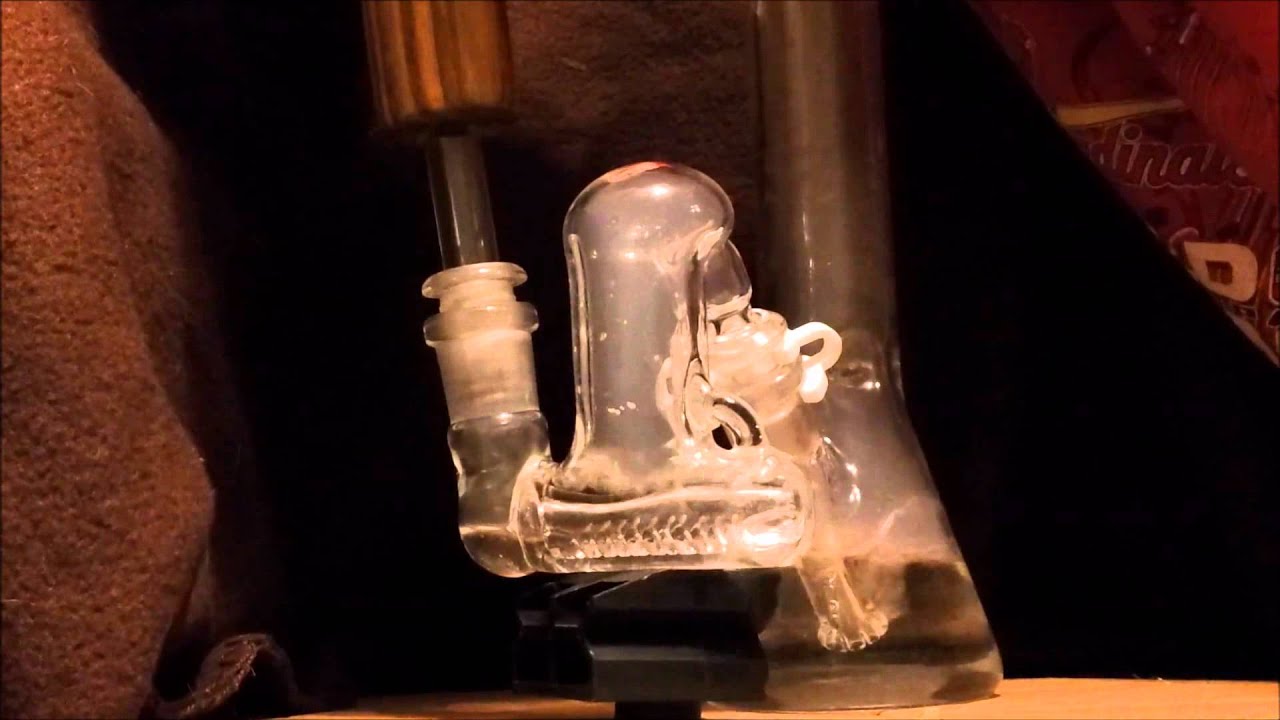 Soulshine Family Glass (SSFG) meets HIsaber Sumac (Heat Island) log vaporizer