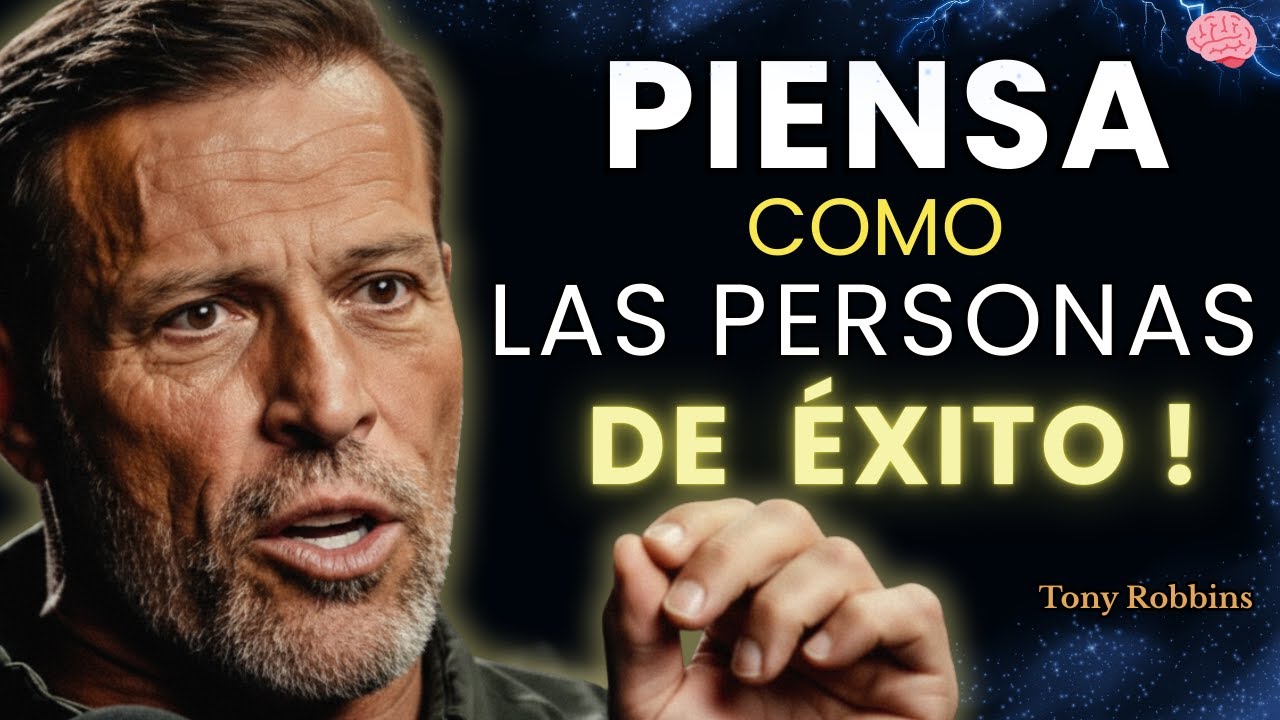 Tony Robbins | ¡ Cómo PENSAR igual a las personas de ÉXITO ! 🧠💰