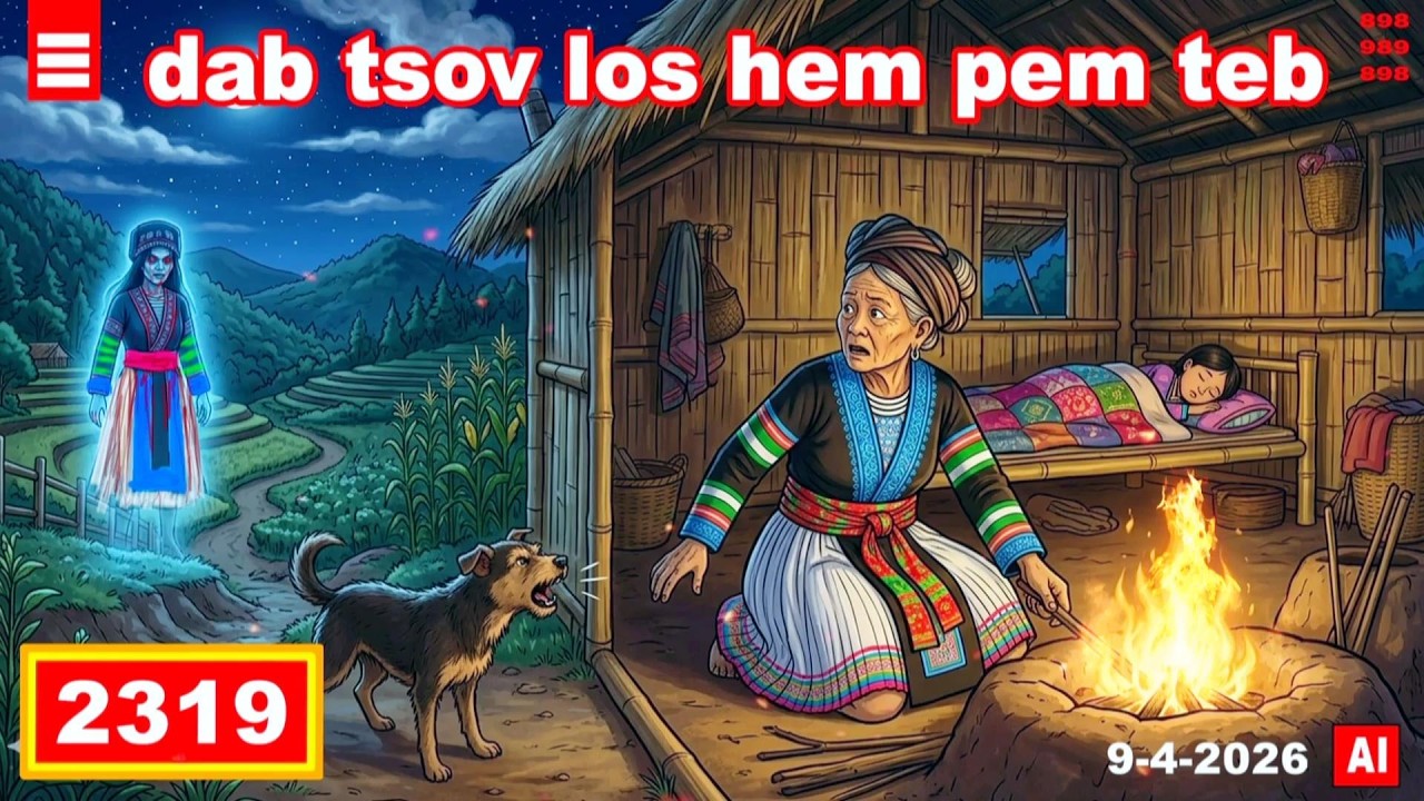 dab hais hmoob - 2319 - 9-4-2026 dab tsov los hem pem teb, ยายมาหา, the unknow visit.