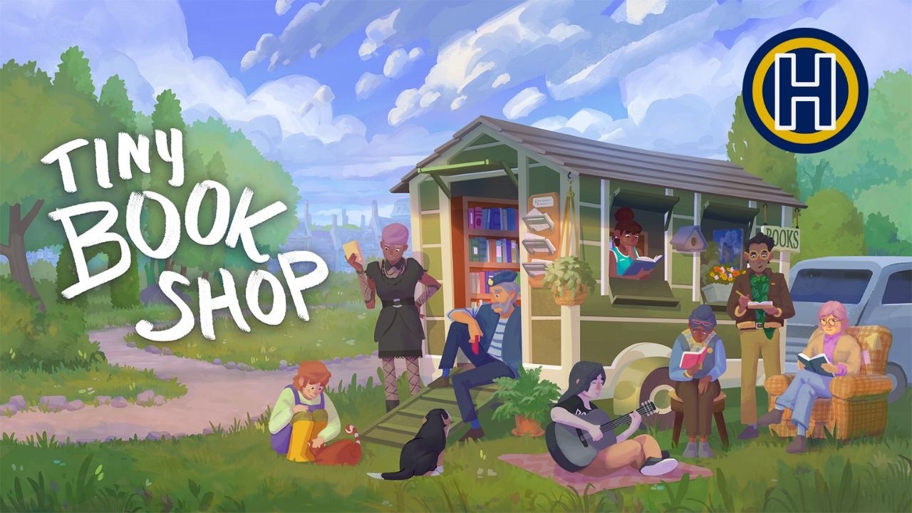 Living the life of a nomadic bookseller in this cozy sim. | Ep 1, Tiny Bookshop