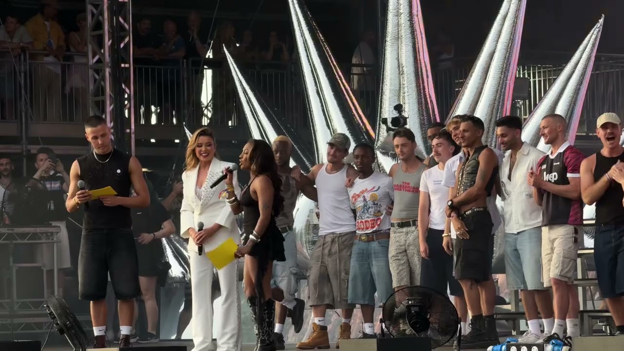 Dannii Minogue Introduces Jade and I Kissed a Boy Cast - Live at Mighty Hoopla, London - 31/05/2025