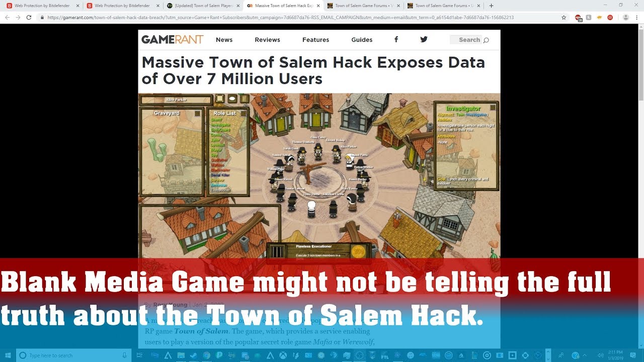 Blank Media Games is potentially lying