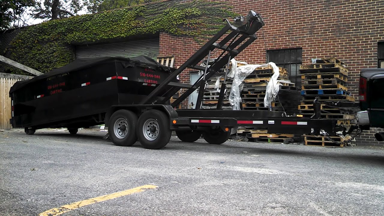 Roll-Off Dumpster Trailer