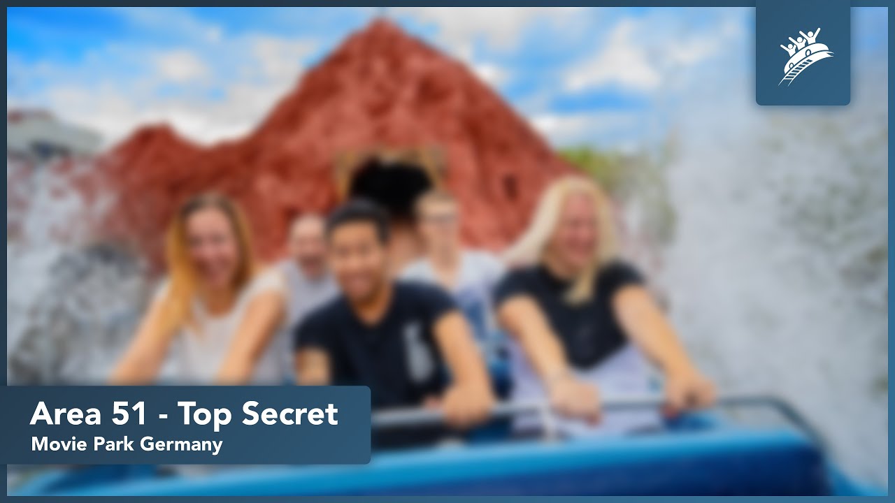 Area 51 - Top Secret | Movie Park Germany | Theme Park Music