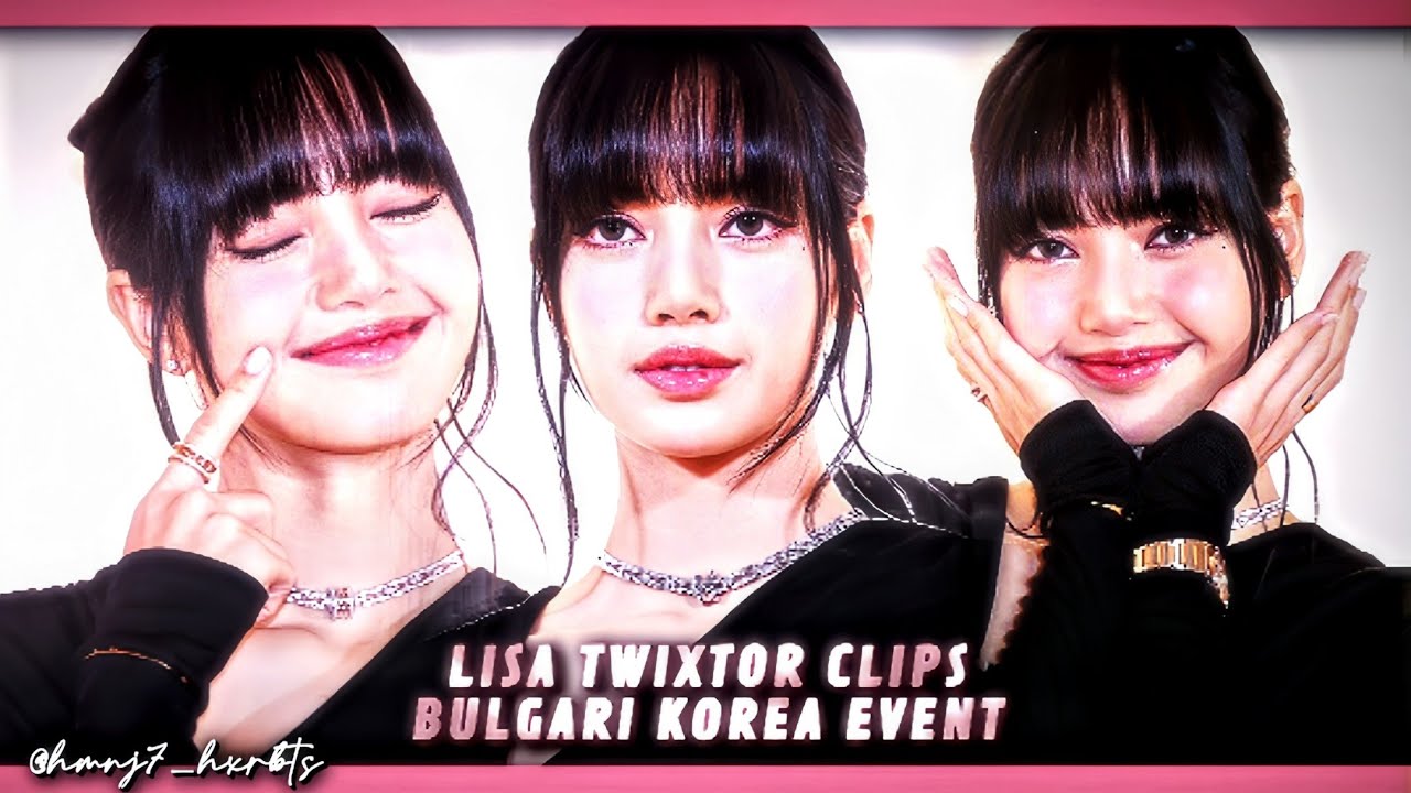 Lisa Twixtor Clips 4K (ae Sharpen) || Lisa Bvlgari Twixtor Clips For Edit #bvlgari #lisa #twixtor