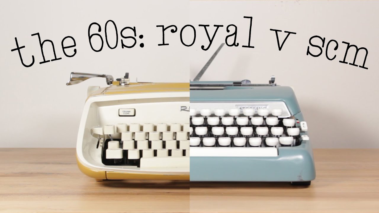 Smith Corona vs. Royal: the 60s
