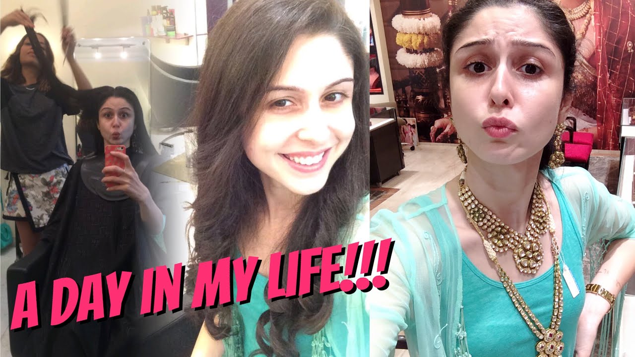 A Day In My Life|| Haircut, Jewellery Shopping & More!