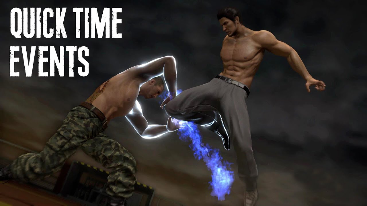 Kiryu / Saejima / Akiyama / Shinada / Quick Time Events / Feel the Heat / Yakuza 5