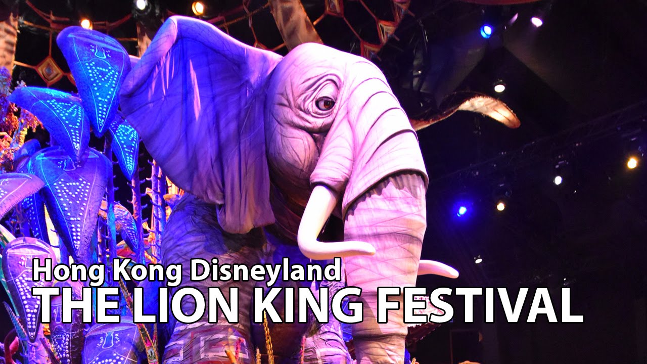 The Lion King Festival Hong Kong Disneyland 2015 11 16