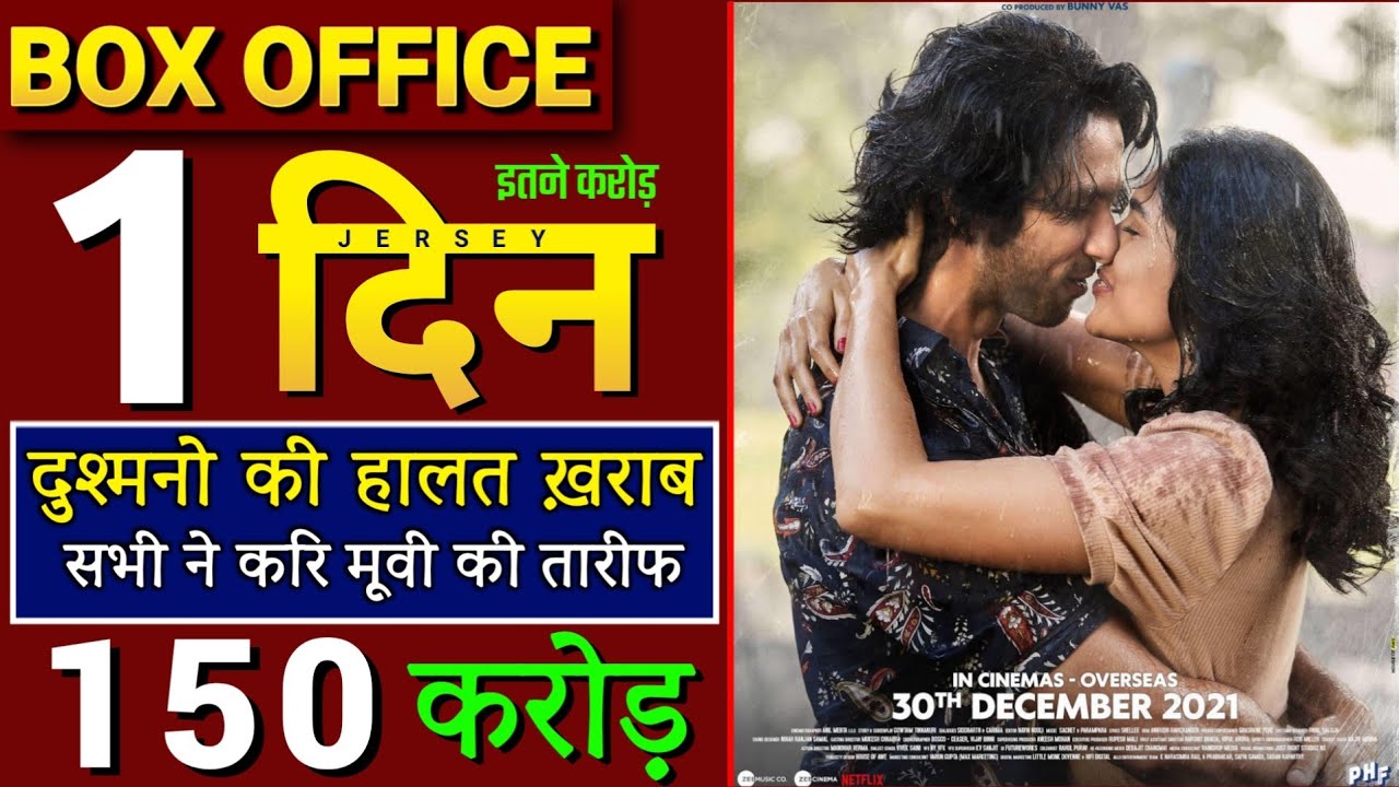Jersey 1st day box office collection, Jersey box office collection, Jersey movie collection,