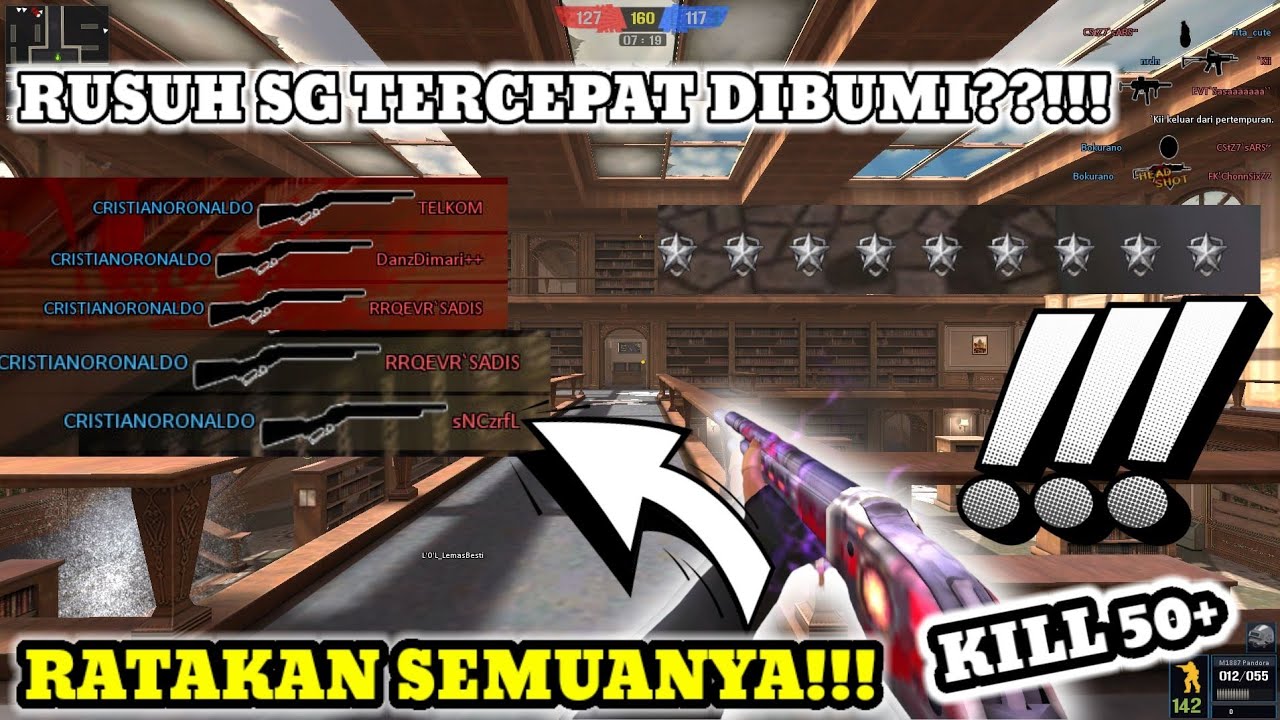 RUSUH PAKAI SG PUTAR TERCEPAT DIBUMI?!!! -Pointblank Indonesia