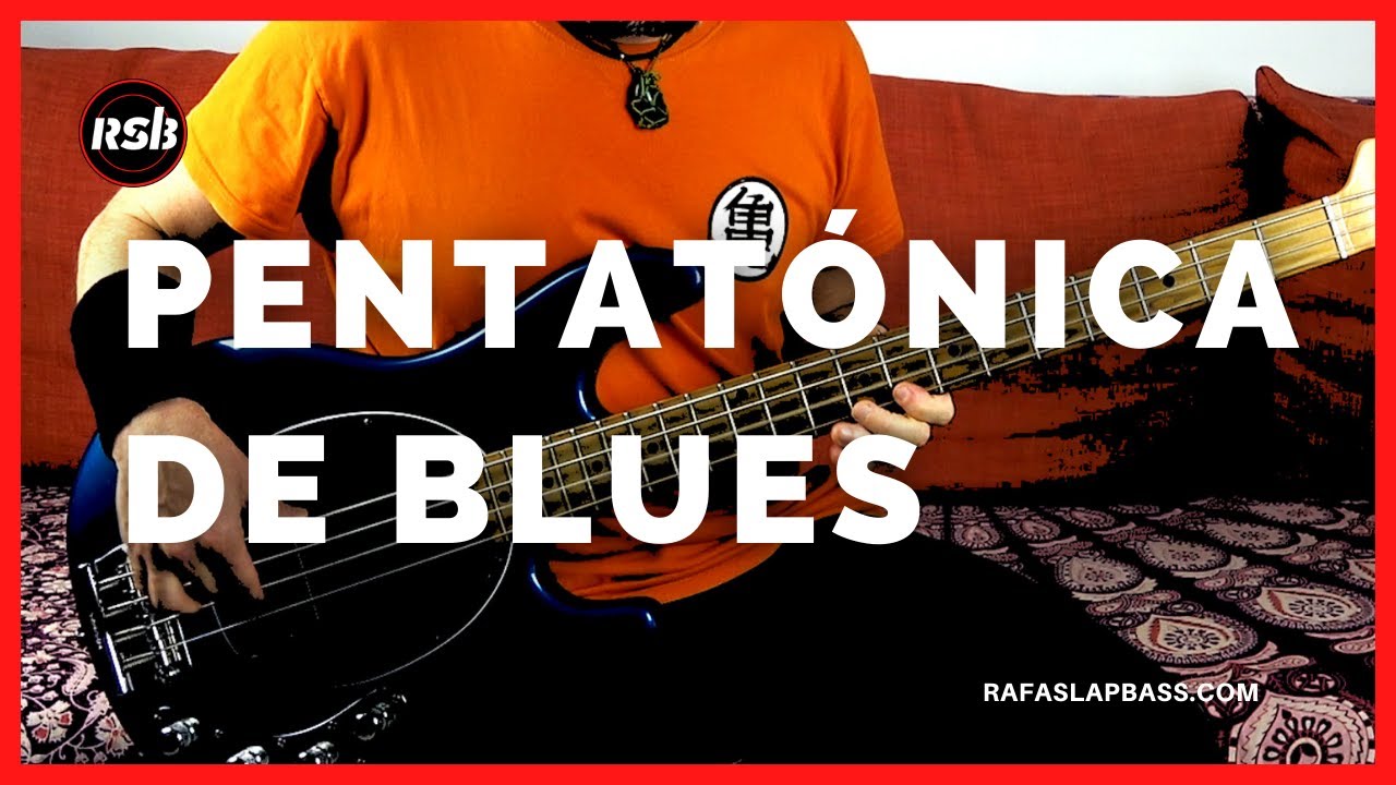 ESCALA PENTATÓNICA de BLUES y cómo tocar BARRIDOS FUNK con el BAJO