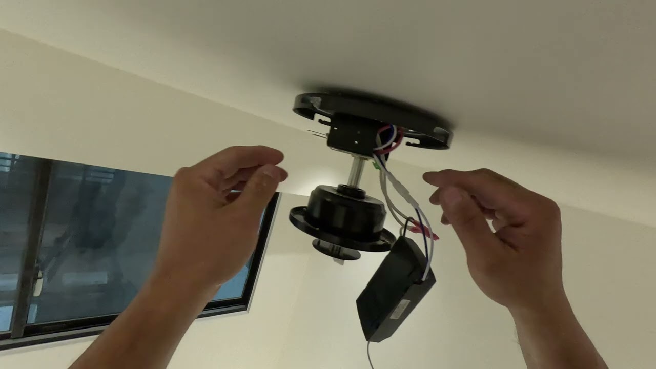 沒事的!!簡單安裝吊扇!!#應注意而未注意#安裝#吊扇