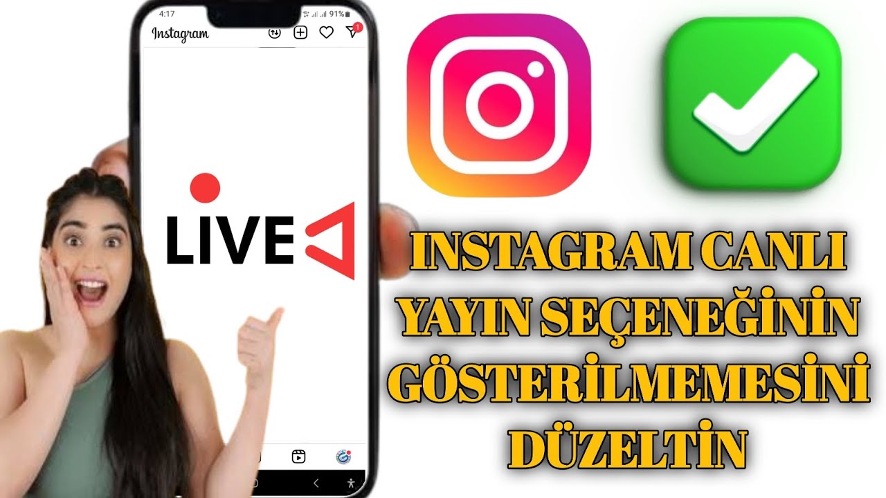 🎥 Instagram Canlı Yayın Se&ccedil;eneği G&ouml;sterilmiyor Sorunu (Hızlı &Ccedil;&ouml;z&uuml;m 2025) | Instagram Canlı Yayın