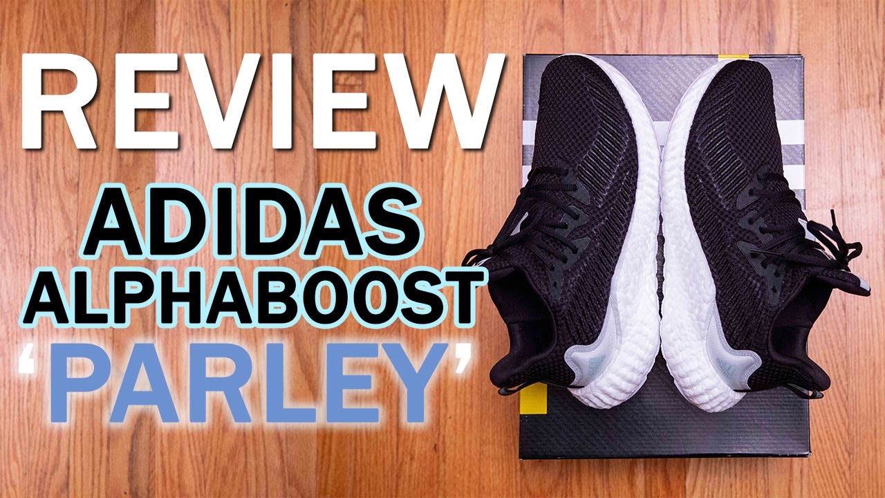 AlphaBounce with BOOST??? || adidas AlphaBoost by Parley Review and On Feet