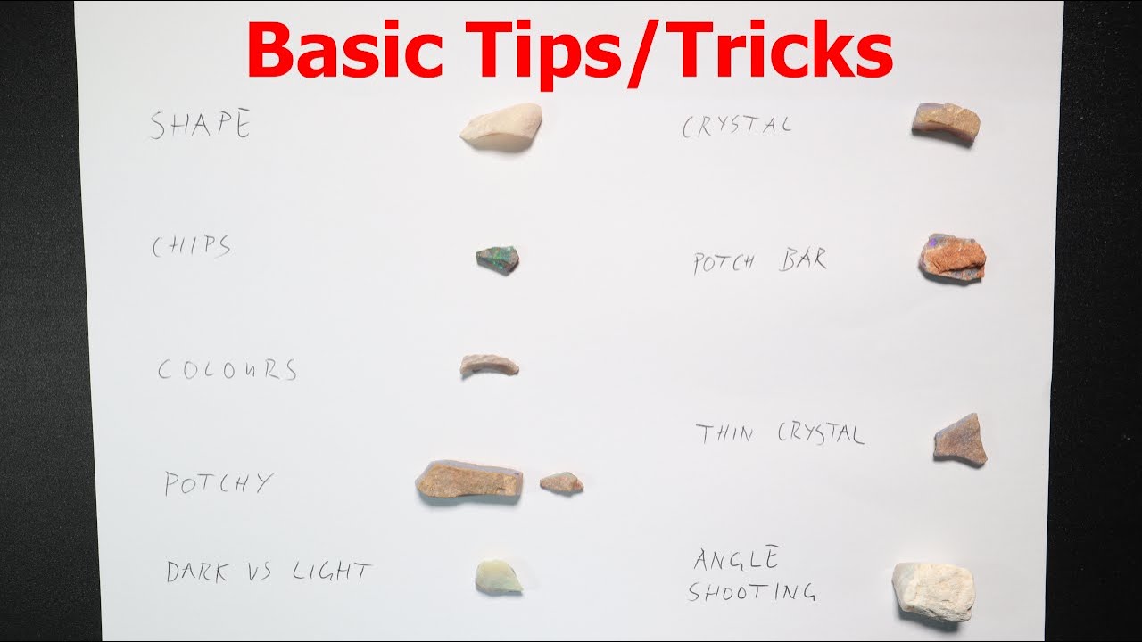 Which Side Of The Opal Color/Colour Bar Should Be The Face? Some Basic Tips And Tricks.