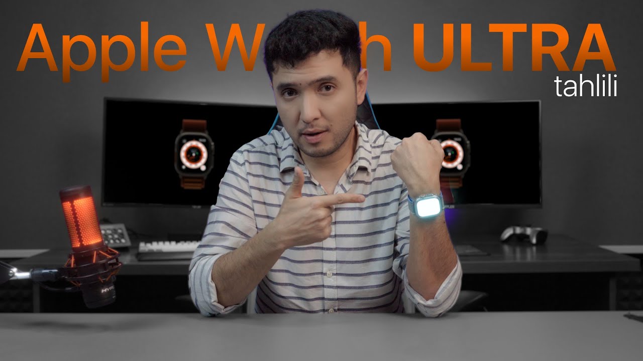 Apple Watch Ultra  tahlili - o'zbek tilida