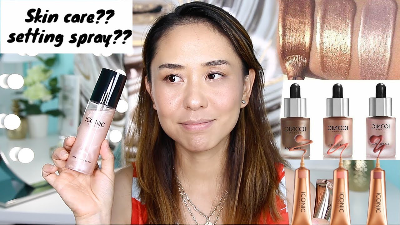 ICONIC LONDON - liquid highlight | sheer blush | Prep set glow Review