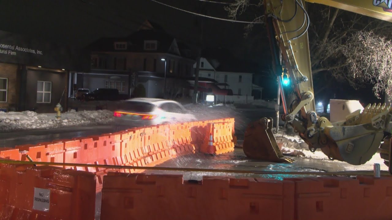 Water main break disrupts West Pittston businesses | 28/22 News