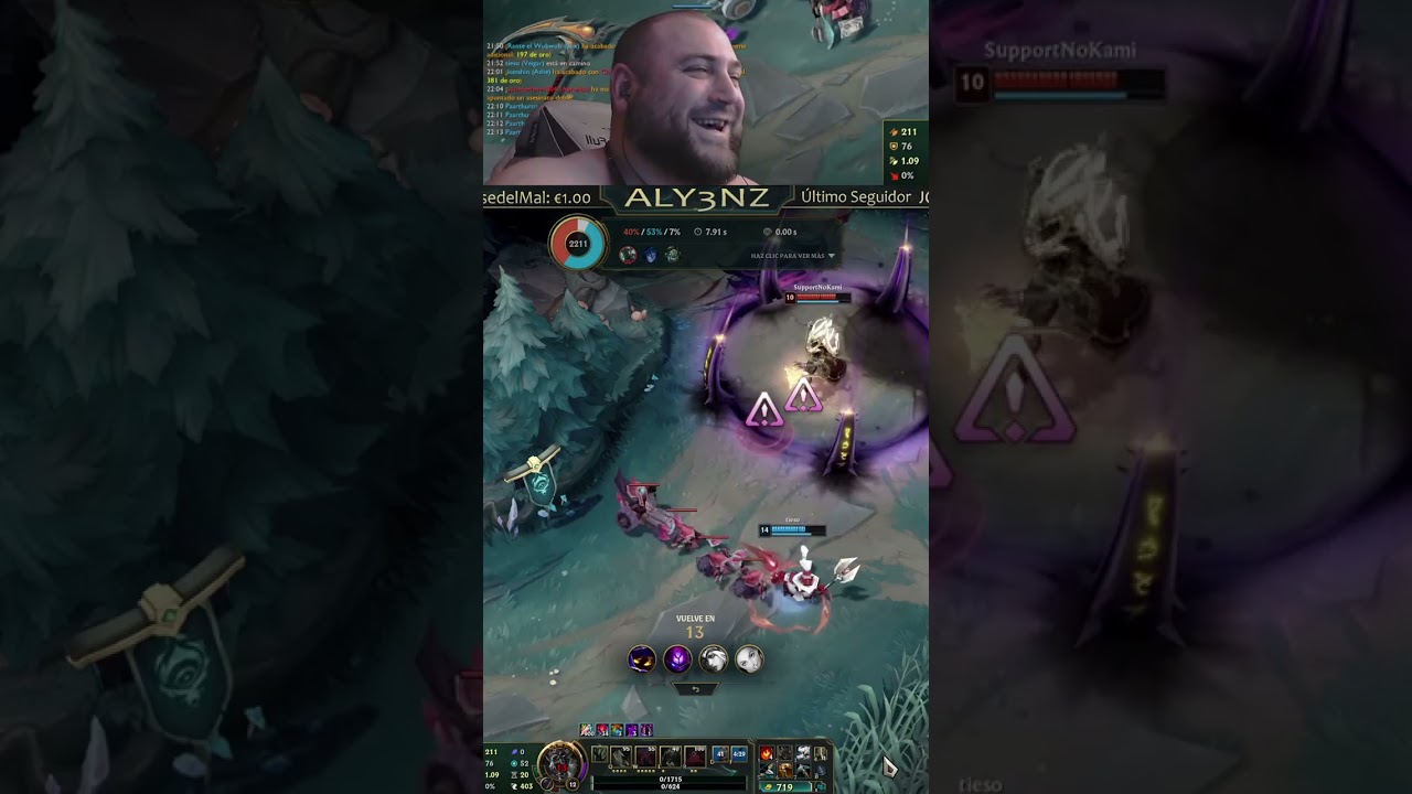 Cuidao que te va el YUSU !!! | #aly3nz #lol #yasuo #leagueoflegends #