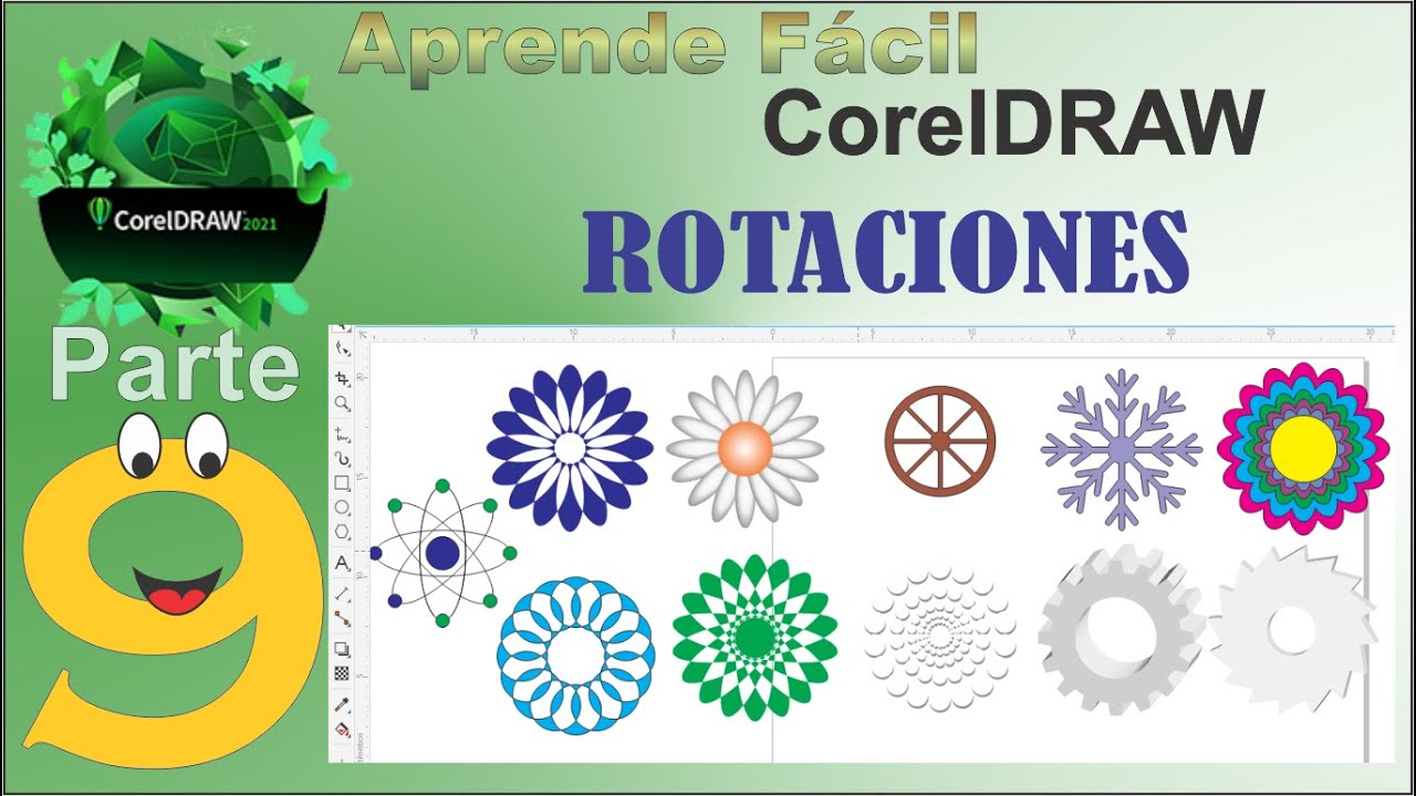 Tutorial de CorelDraw parte 9: Rotaciones en CorelDraw