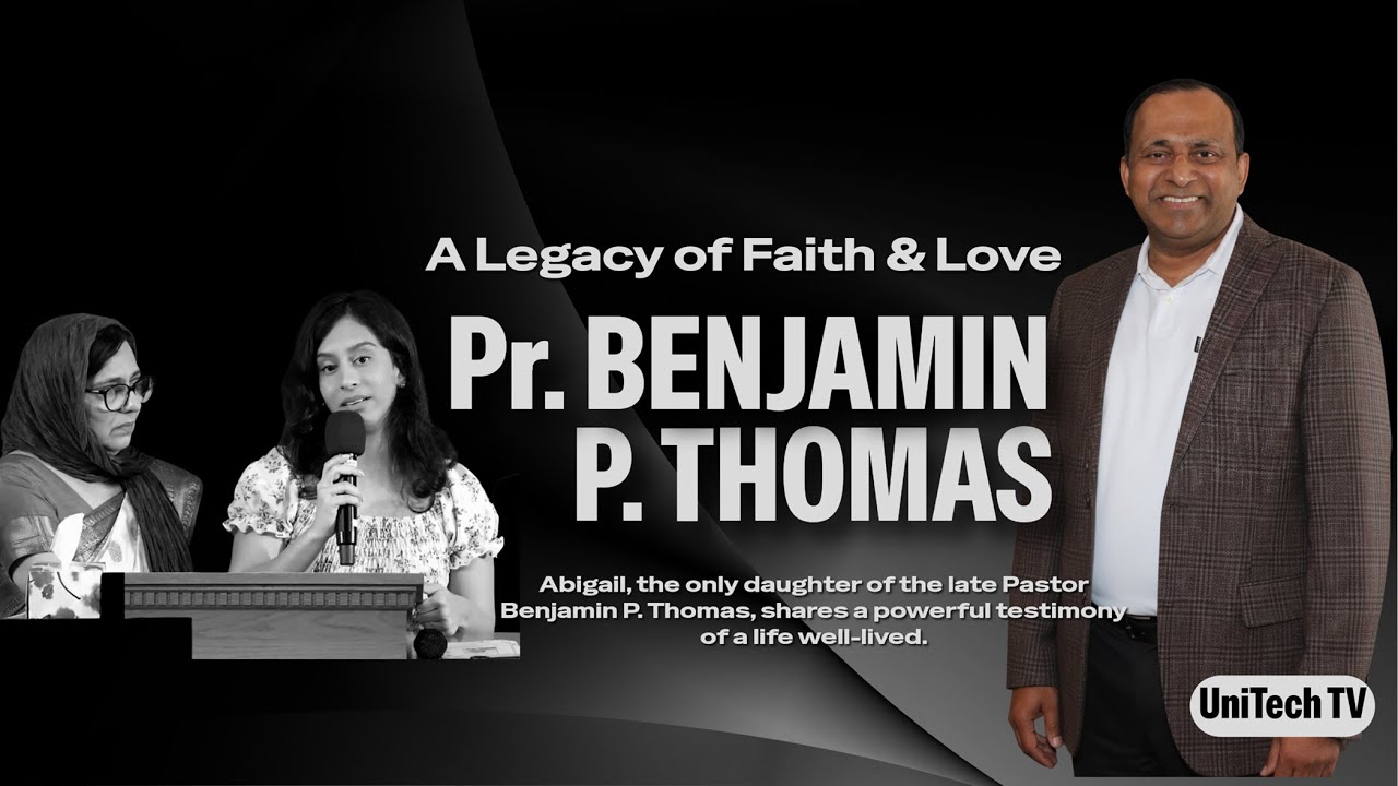 A Legacy of Faith & Love Abigail, daughter of the late Pastor Benjamin P. Thomas, Powerful Testimony