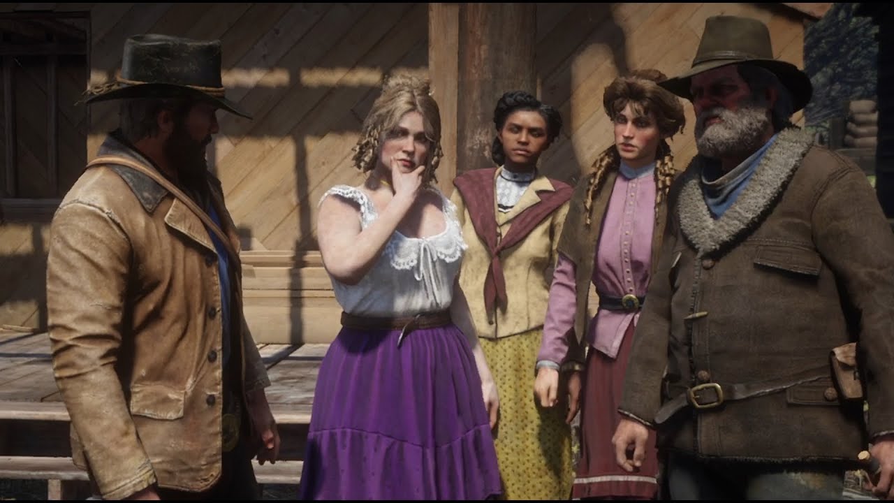 Red Dead Redemption 2 - Polite Society, Valentine Style Ladies