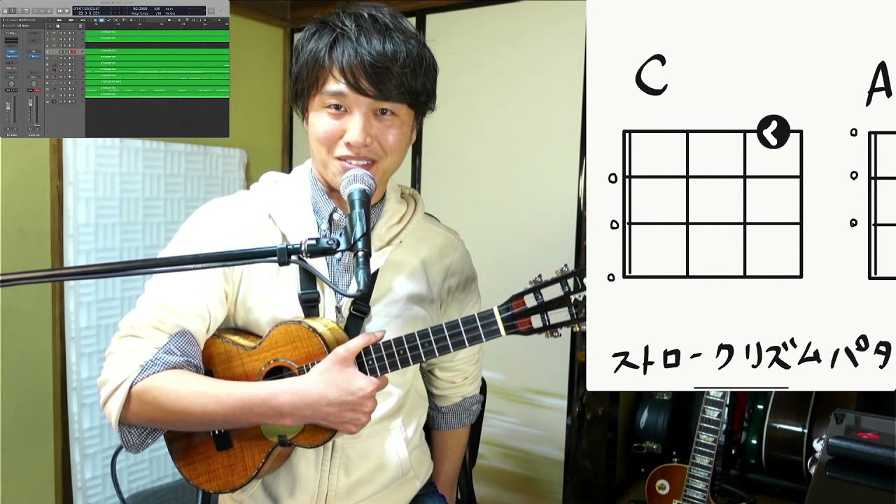 ウクレレ初心者向け90分LIVEレッスン４時間目『最初の一曲Stand By Me』色々な伴奏の基礎