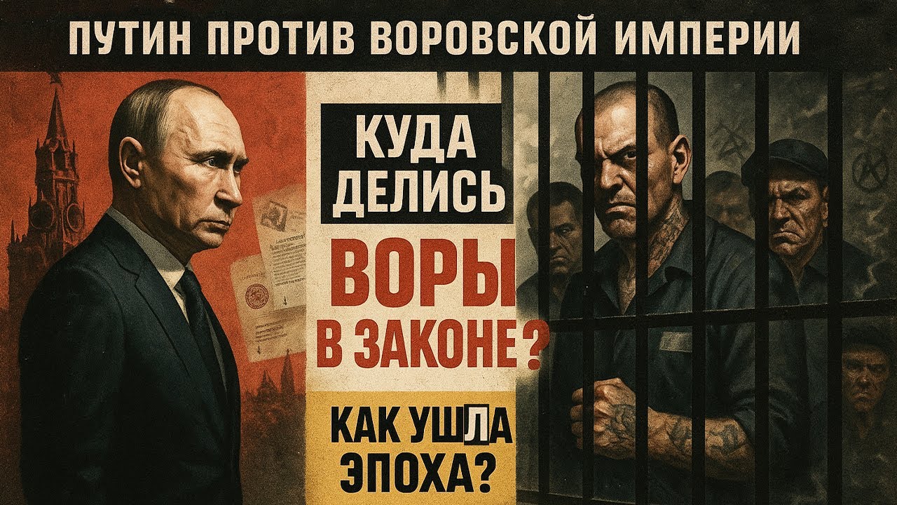 КАК ПУТИН РАЗОБРАЛСЯ С ВОРАМИ В ЗАКОНЕ