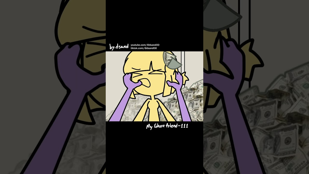 111 - Злой сосед Эллы, Биби😈👿  | #myghostfriend #animation #shorts #dsand #anime #cute