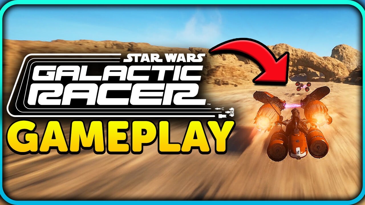 NEW Star Wars Galactic Racer Gameplay! Pod Racing + New Details!