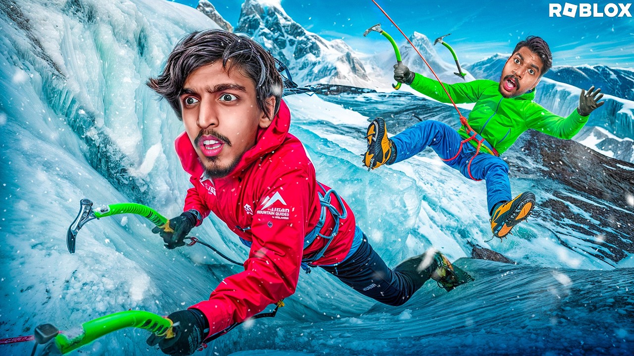 We Climbed the DEADLIEST Mountain With ft.@noobmastervideos in Roblox!