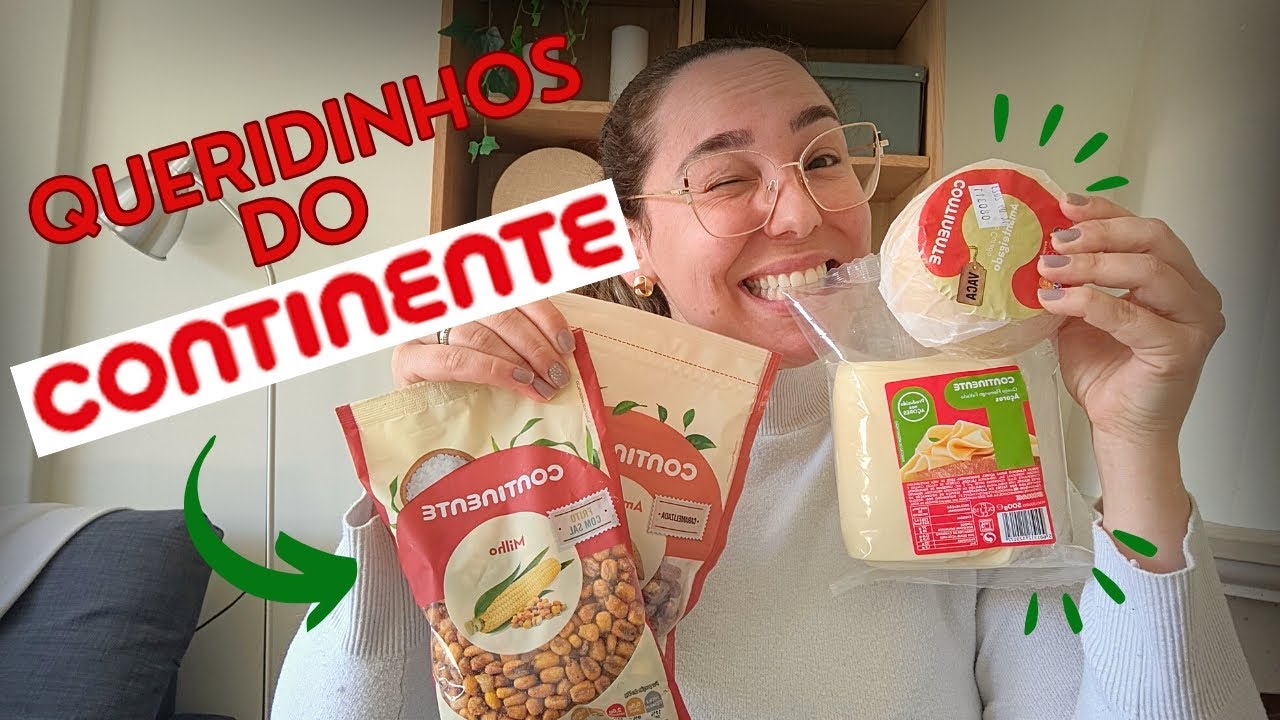 FAVORITOS DO CONTINENTE | Produtos que compro todos os meses você tem que conhecer! 🇵🇹