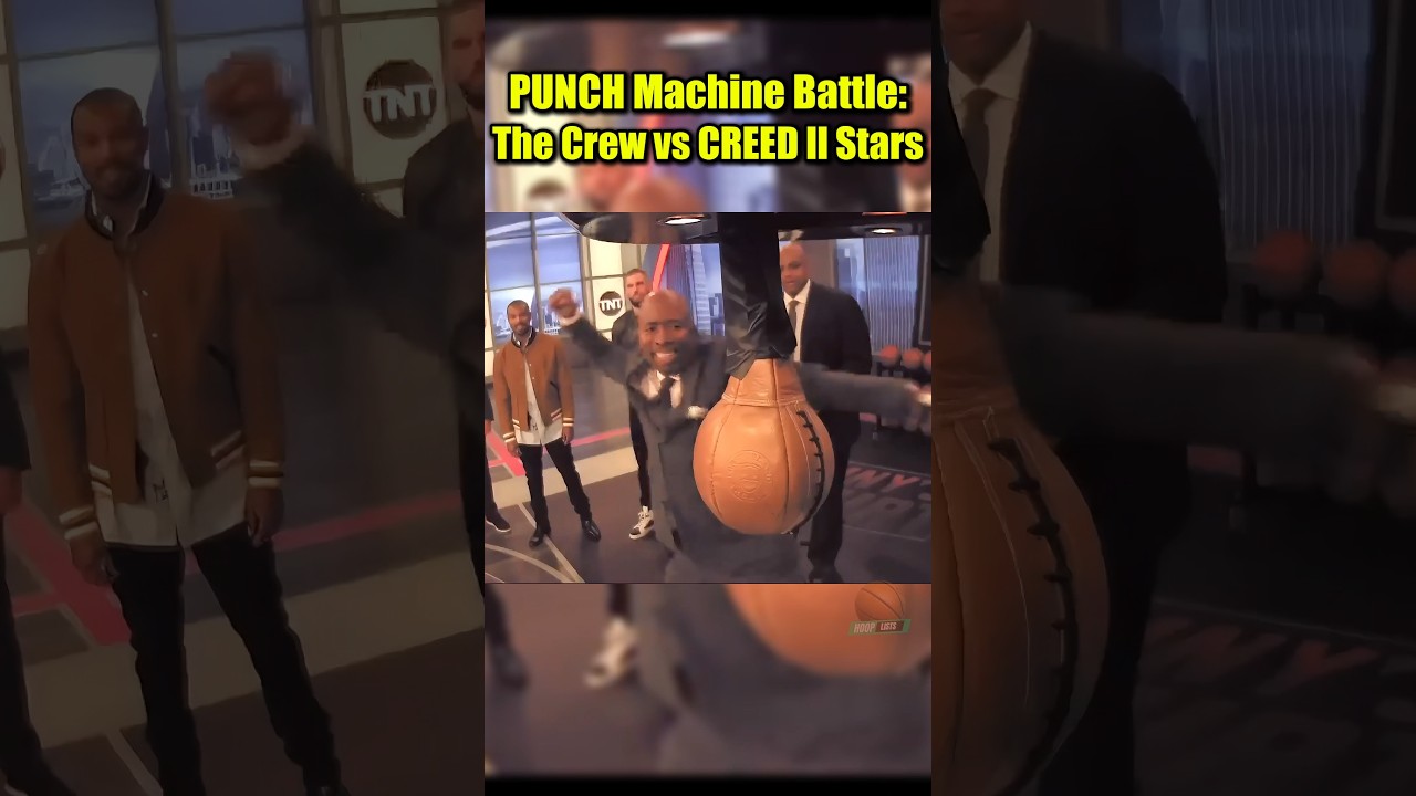 Битва PUNCH Machine: взгляд изнутри: NBA Crew против CREED ll Stars