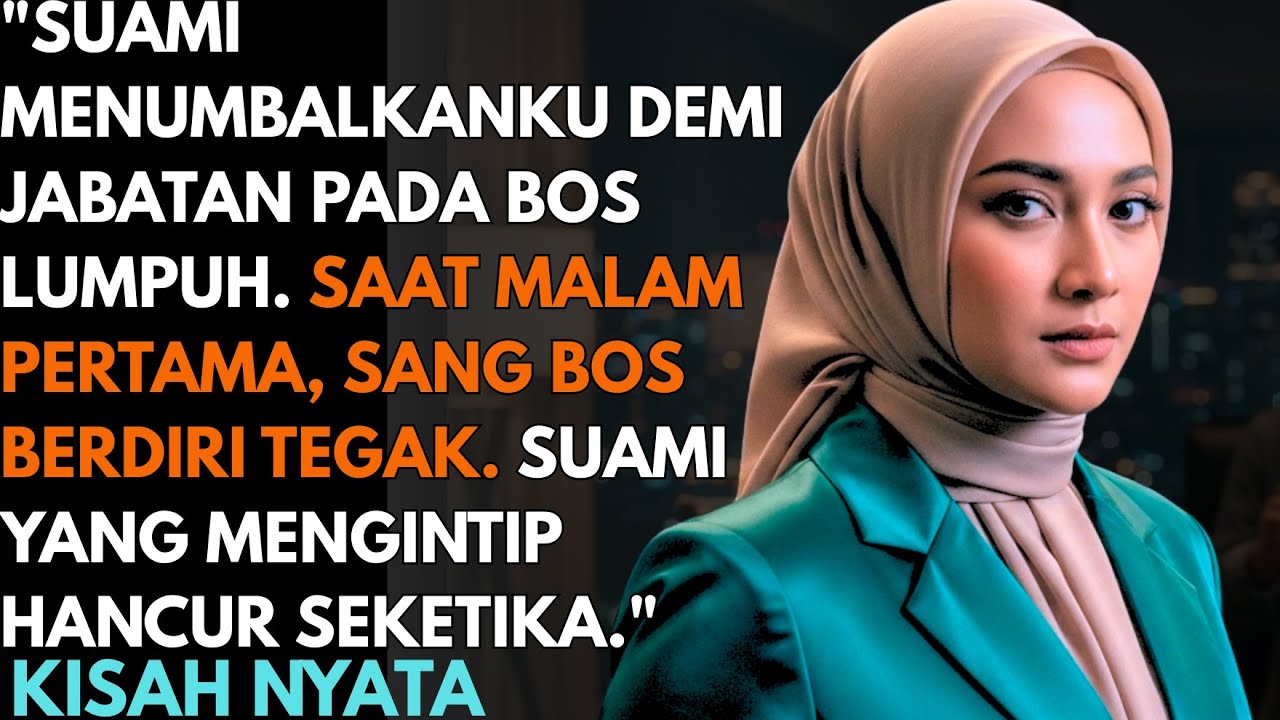 SUAMI TEGA, MENUKARKANKU DEMI JABATAN BOS DIKANTORNYA, NAMUN IA TAK TAHU APA YANG TERJADI SETELAHNYA