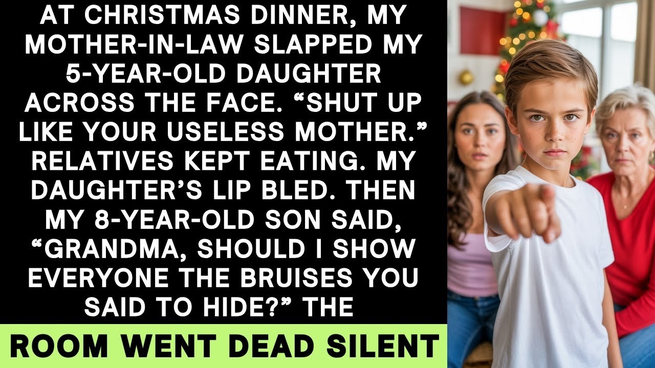 Grandma Hit My Daughter at Christmas   My 8 Year Old Son's Response SHOCKED Everyone