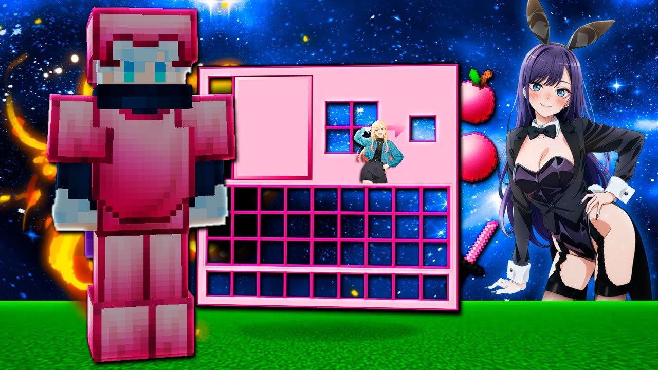 Marin Kitagawa v2 32x minecraft bedwars texture pack (anime texture pack)