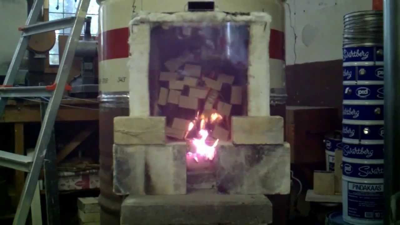 Batch box rocket stove 10