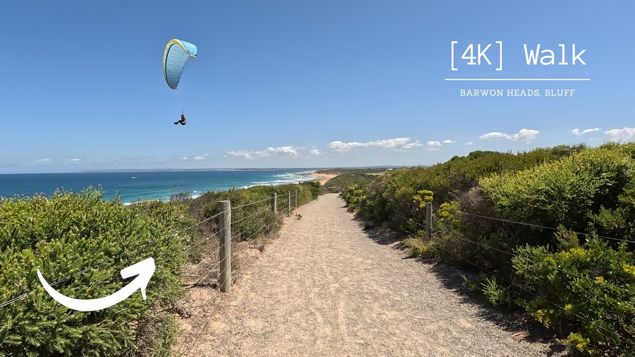 Bluff nature walk || Barwon Heads, Victoria || [4K] Ambient Walk