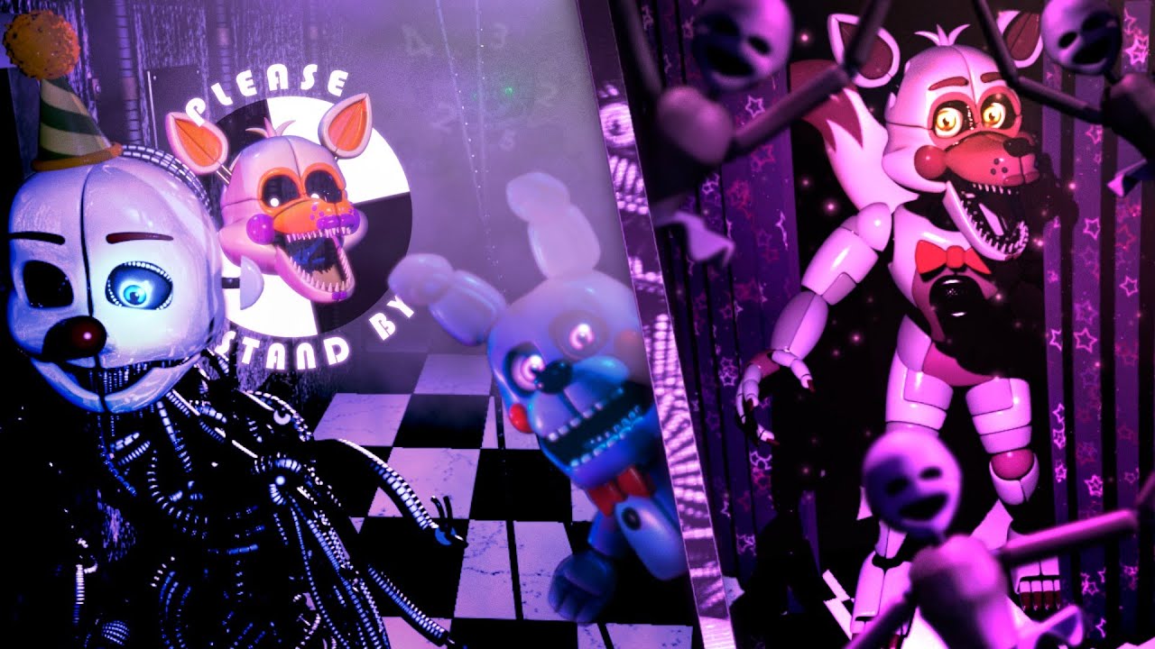 Sister Location Super Custom Night - Hyper Golden Freddy All Challenges