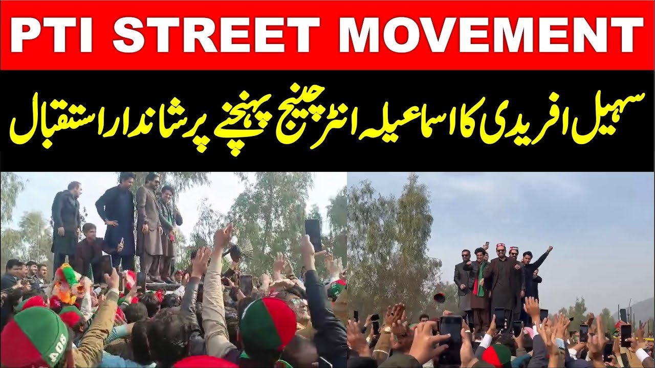 CM Sohail Afridi Receives Grand Welcome at Ismaila Interchange
