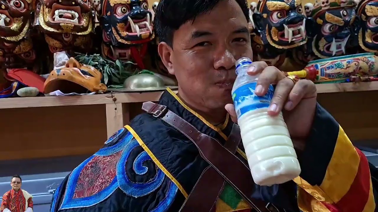 Dangchhu Gup performs Due-Nakchu in Wangdue Phodrang Tshechu 2025