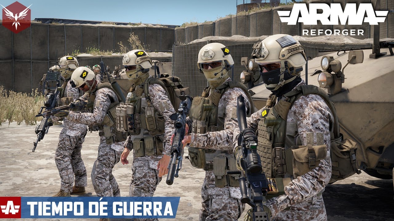 ArmA REFORGER | TIEMPO DE GUERRA | COOPERATIVA | Gameplay Español 4K #armareforger