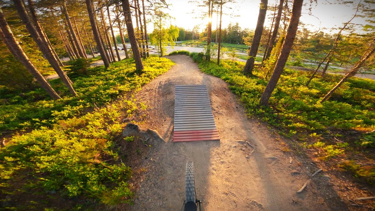 Södra berget bike arena - Elden och Hettan
