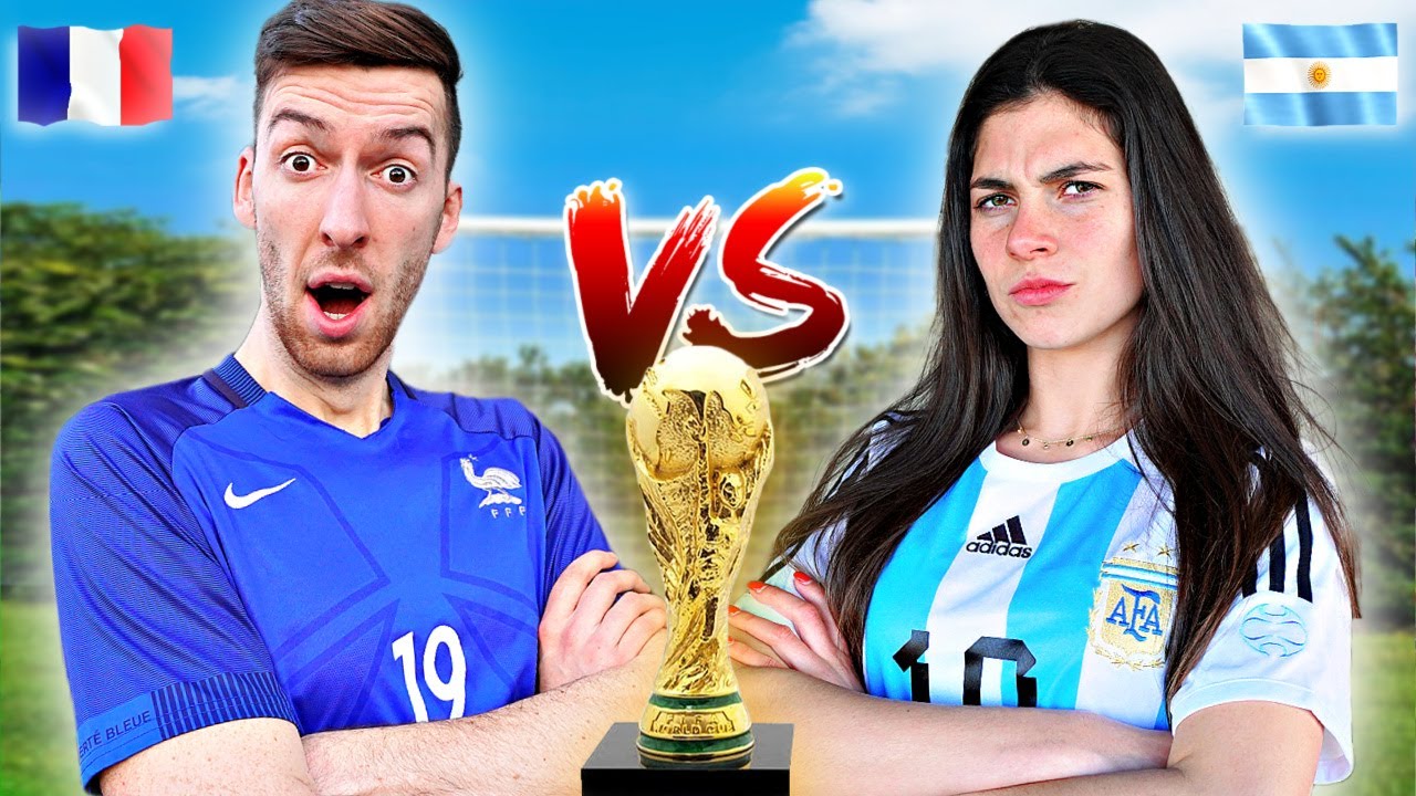 WK FINALE VOETBAL CHALLENGE! *FRANKRIJK vs ARGENTINIË* #510